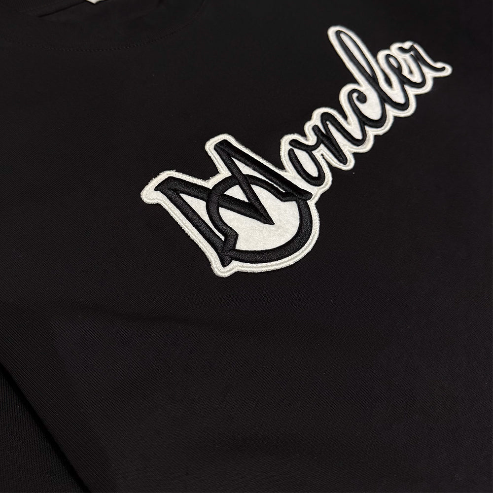 MONCLER Embroidered Varsity Logo Cotton T-shirt