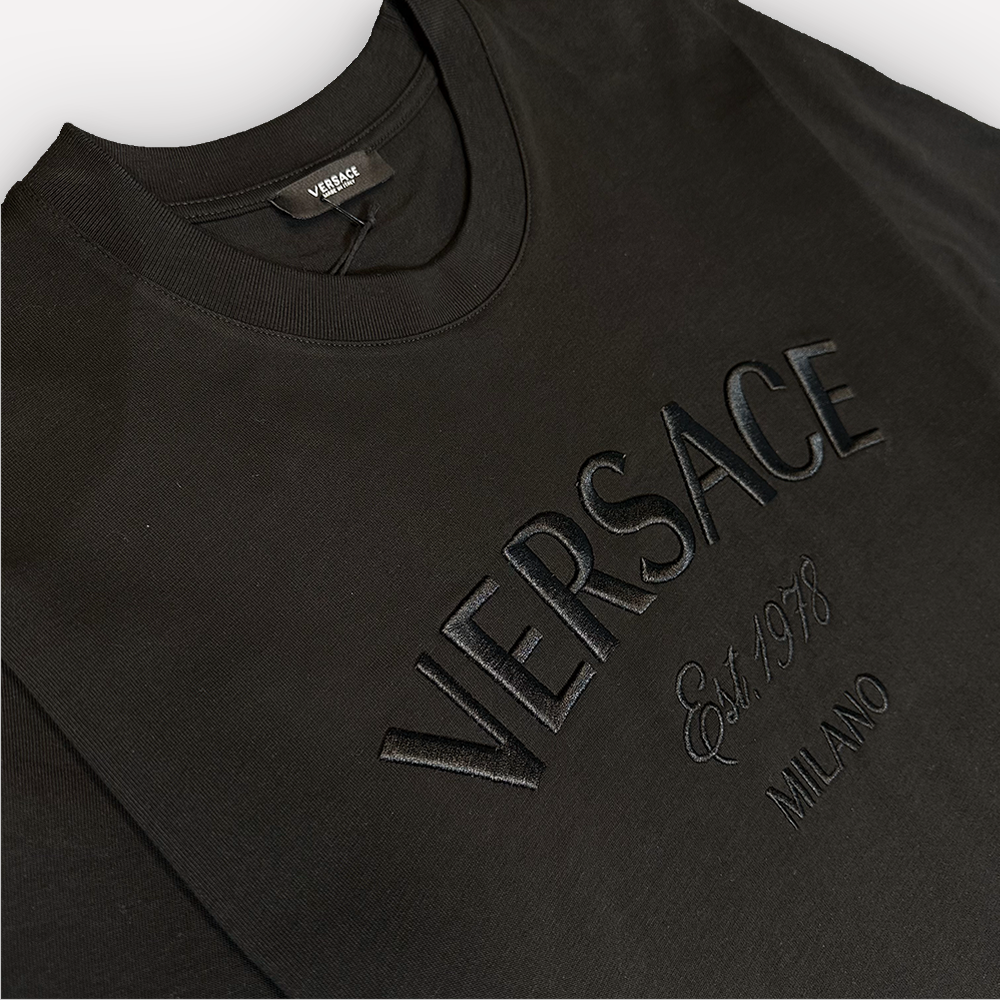 VERSACE Embroidered  T-Shirt
